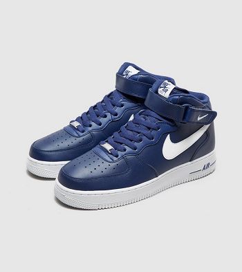 Botasky Nike Air Force 1 Mid Air Force 1 Mid - Panske Topanky Čierne | BIH-517386